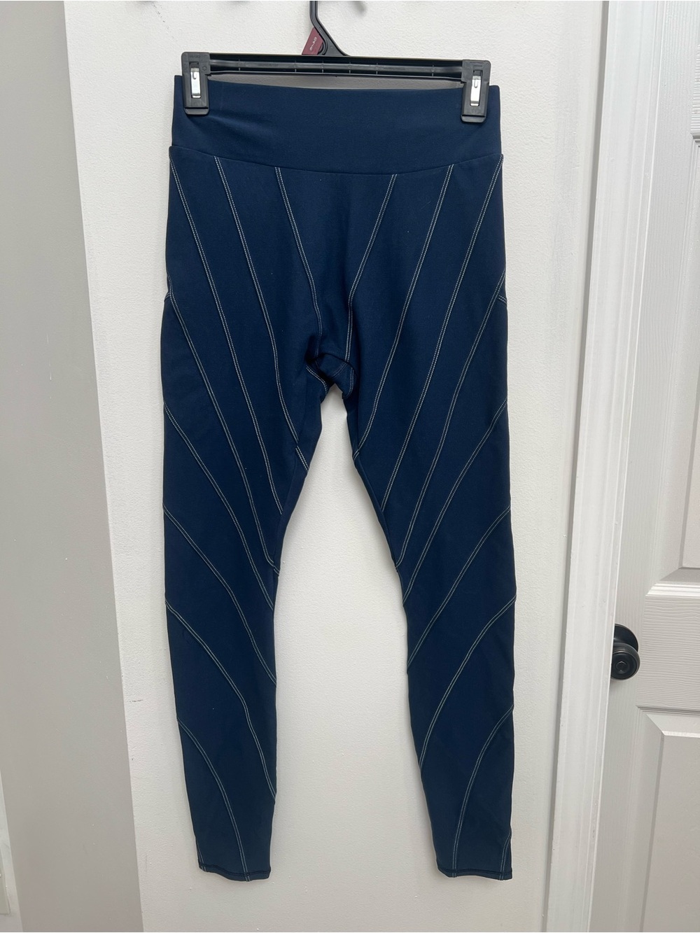 ALO Yoga Alosoft High-Waist Sunray Legging Women’s Size S Navy Blue